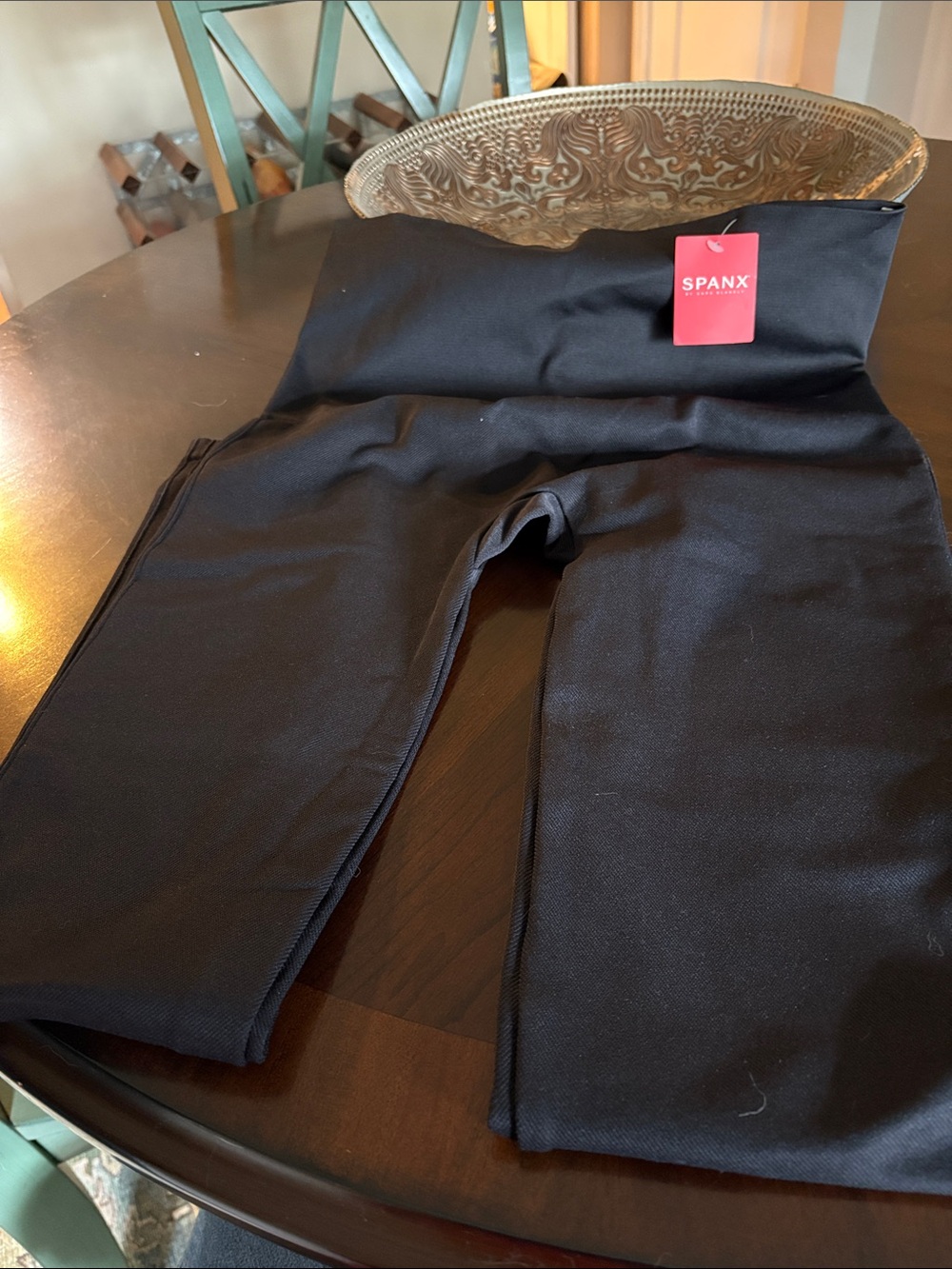 SPANX Black High-Waist Shaping Look at Me Now Leggings